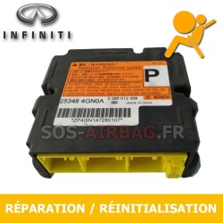 Réparation Réinitialisation airbag Infiniti Q50 BOSCH 253484GN0A 0 285 012 358