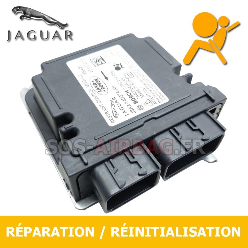 Réparation Réinitialisation airbag Jaguar X-Type Visteon 1X4A 14B321 CG
