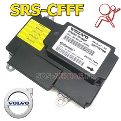 RÉPARATION CALCULATEUR AIRBAG VOLVO 30795181 Continental TEMIC SRS-CFFF