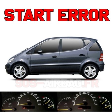 Réparation START ERROR Mercedes Class A W168 problème démarrage