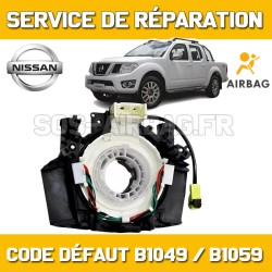 Réparation calculateur Airbag Nissan 98820EB01D Bosch 0 285 010 536 0285010536 CODE DÉFAUT B1049 / B1059