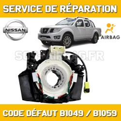 Réparation calculateur Airbag Nissan 28556EA100 Bosch 0 285 001 734 0285001734 CODE DÉFAUT B1049 / B1059