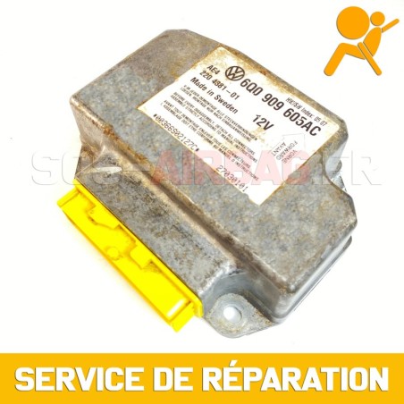 Réparation Réinitialisation airbag Beetle 6Q0 909 605 AC 6Q0909605AC