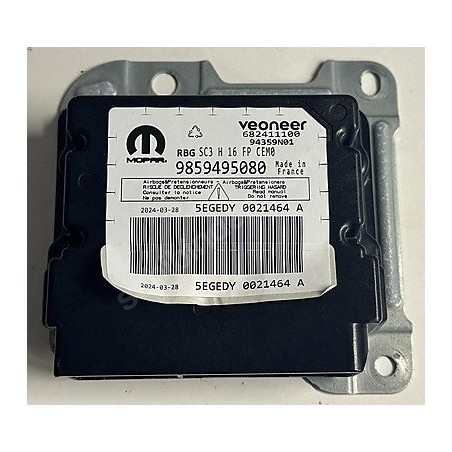 Réinitialisation airbag Bentley Continental 3W3959655A W3 959 655 A Bosch 0 285 012 091 0285012091