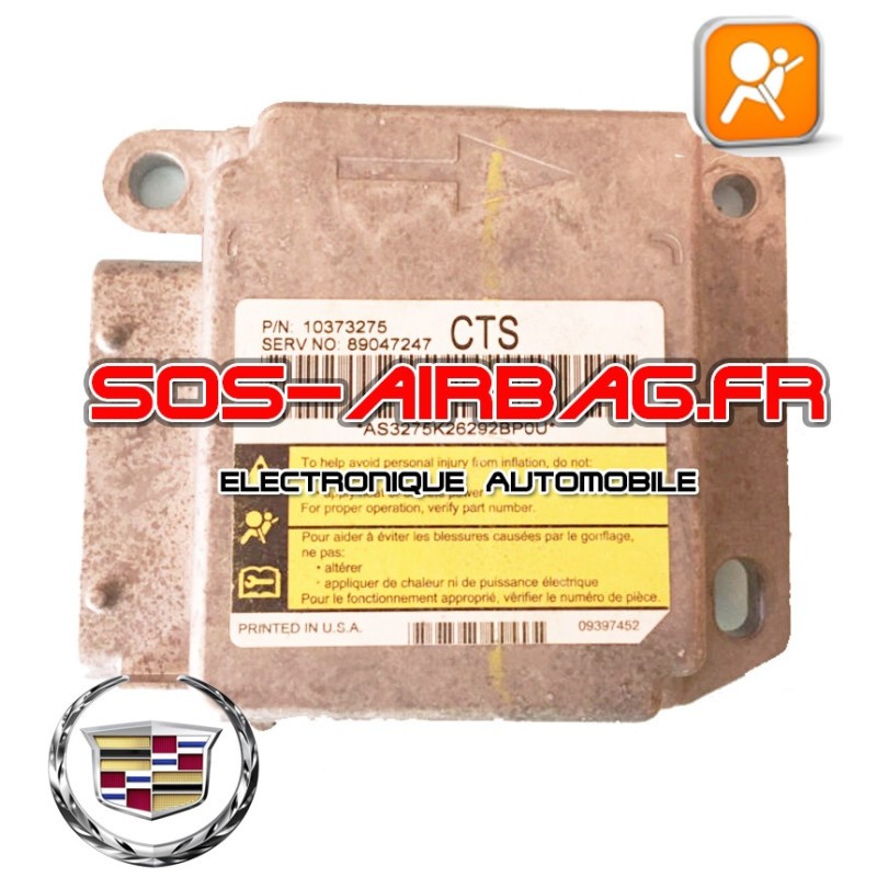 Réparation Calculateur Airbag Cadillac DTS 15776279