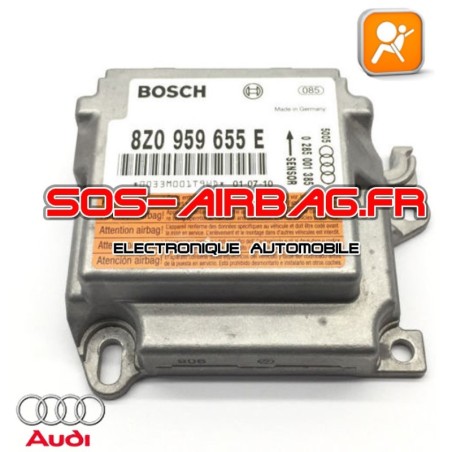 Réparation Calculateur AirBag Audi 4D0959655 H Bosch