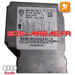 Réparation Calculateur AirBag Audi 8R0959655 B 5WK4 3854
