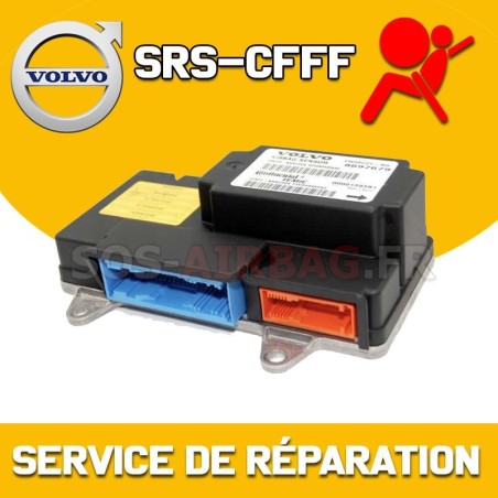 RÉPARATION CALCULATEUR AIRBAG VOLVO 31334738 Continental TEMIC SRS-CFFF