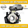 RÉPARATION CALCULATEUR AIRBAG NISSAN Frontier CODE DÉFAUT B1049 / B1059