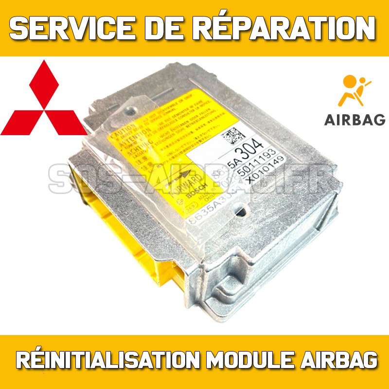 Réparation Réinitialisation Calculateur airbag Mitsubishi Grandis MR587491 W2T62271