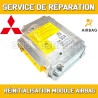 Réparation Réinitialisation Calculateur airbag Mitsubishi L200 MR522940DP X6T41784