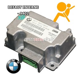 Réparation calculateur airbag ROC BMW 65.77 9264926-01 65779264926-01 Code défaut: 9402 Défaut interne
