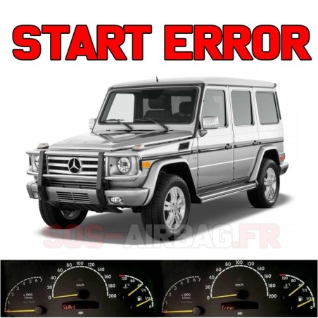 Réparation START ERROR Mercedes Classe G W463 problème démarrage