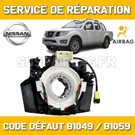 Réparation calculateur Airbag Nissan 98820EB010 Bosch 0 285 001 782 0285001782 CODE DÉFAUT B1049 / B1059
