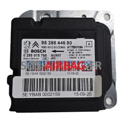 Réparation calculateur Airbag Peugeot Expert 98 398 446 80 9839844680 Bosch 0285015768 0 285 015 768