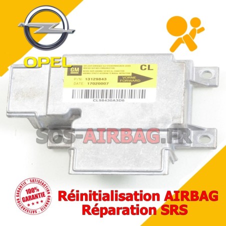 Réparation Calculateur Airbag Opel Vectra 13142540 GP TRW 95040