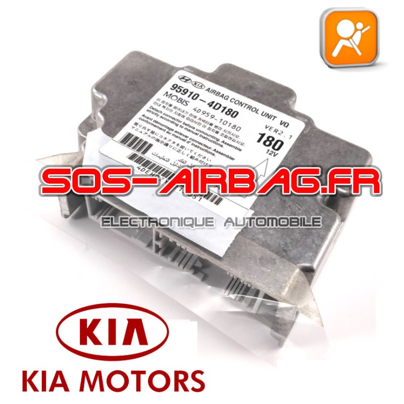 Réparation Calculateur Airbag Kia Soul 95910-2K310 Mobis 2K959-10310 Continental 5WK43979