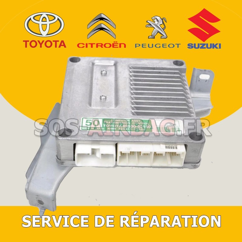 Réparation calculateur de boite robotisée TCU Toyota 89530-52170 8953052170 AISIN 324811-11670 32481111670